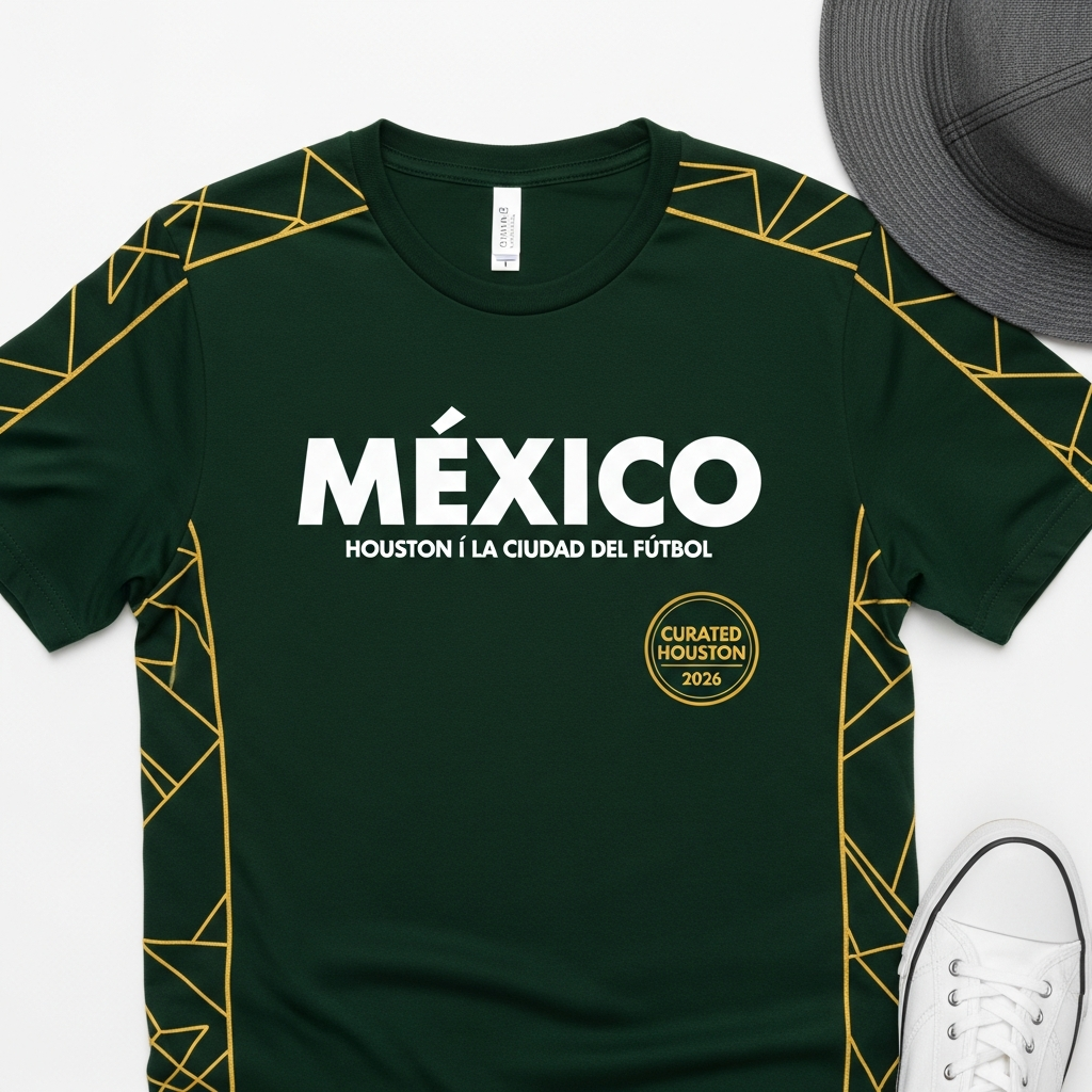 México El Tri Collector Edition fan tee — Curated Houston WC2026